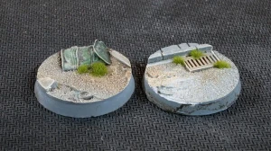 Urban Warfare Bases, Round 32mm (x8)