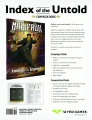 Malifaux Fourth Edition: Index of the Untold Campaign Book