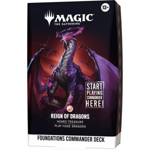 Magic the Gathering: Foundations - Commander Deck - Reign of Dragons