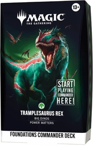 Magic the Gathering: Foundations - Commander Deck - Tramplesaurus Rex