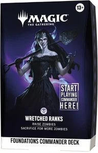 Magic the Gathering: Foundations - Commander Deck - Wretched Ranks