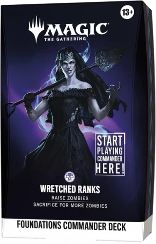 Magic the Gathering: Foundations - Commander Deck - Wretched Ranks