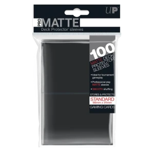 Ultra Pro Deck Protector: Pro-Matte Czarne 100 szt.