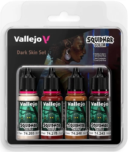 Dark Skin Set - Squidmar Color - Vallejo: 74.305