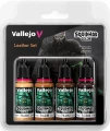 Leather Set - Squidmar Color - Vallejo: 74.309