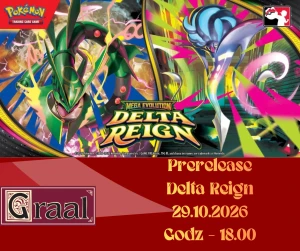 Prerelease Pokemon TCG ME06: Delta Regin 18.00 29.10.2026