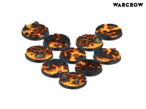 30mm Red Caps Scenery Bases, Alpha Series