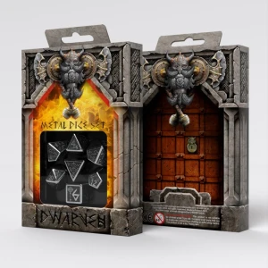 Kości RPG Metalowe Krasnoludzkie