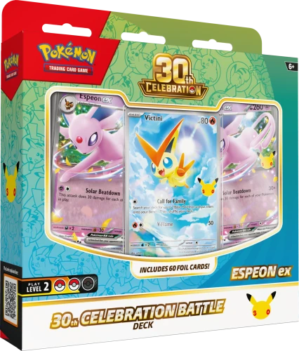 Pokémon TCG: 30th Celebration - Battle Deck - Espeon ex