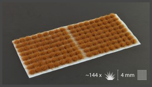 Gamers Grass: Brown Tuft (4mm)