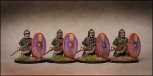 Saga: Late Roman Armoured Infantry Kneeling