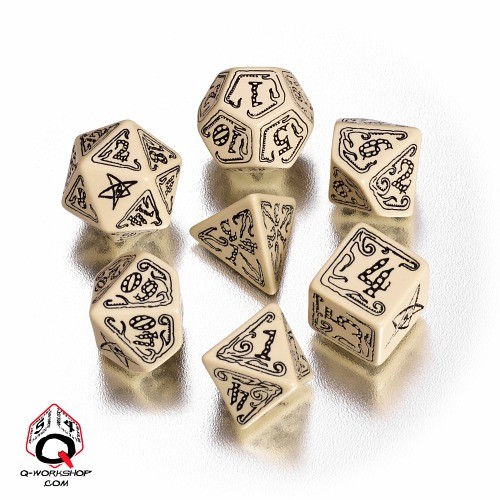 Q: Zew Cthulhu Beżowo-czarne