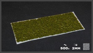 Gamers Grass: Tiny Dark Moss Tuft (2mm)