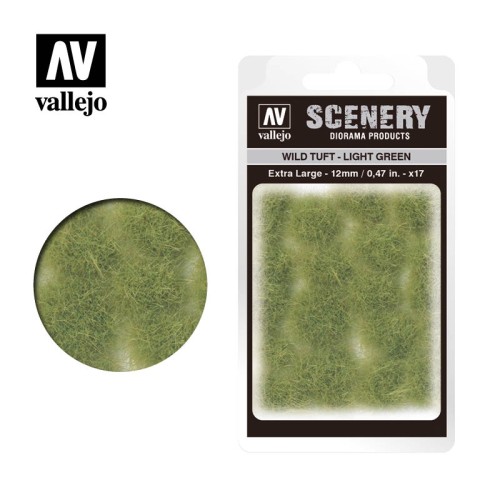Vallejo: Wild Tuft – Light Green 12mm