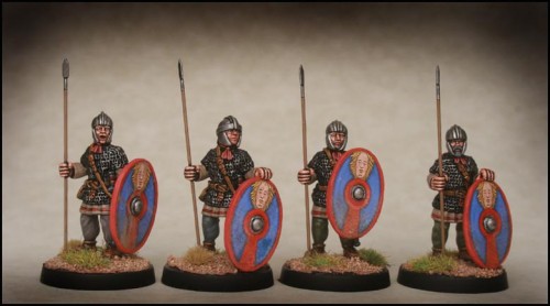 Saga: Late Roman Armoured Infantry Standing