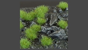 Gamers Grass: Green Tuft (4mm) - wild