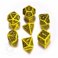 Kości Celtyckie 3D Żółto-czarny