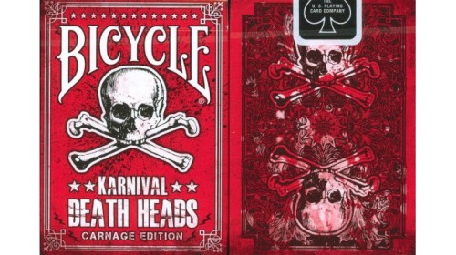 Karty Bicycle Karnival Death Heads