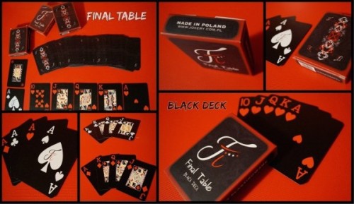 Final Table Black Deck