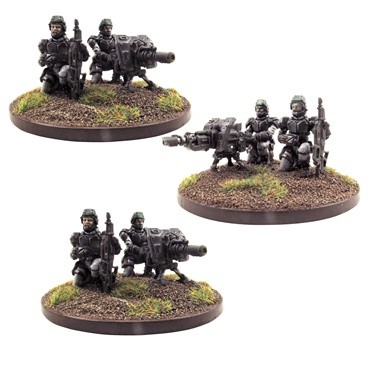 Corporation Heavy Weapons Team (6 figurek)